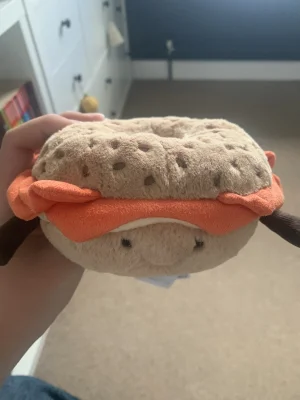 A photo of Amuseables Bagel Jellycat taken by Dragonfruithunt