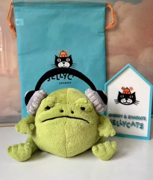Ricky Rain Frog Headphones Jellycat photo