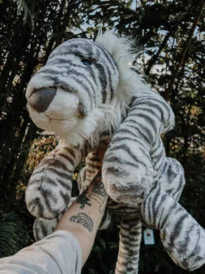 Sacha Snow Tiger - Really Big Jellycat photo