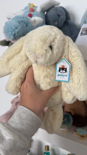 A photo of Bashful Buttermilk Bunny - Medium Jellycat taken by firegirl2909