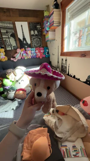 A photo of Isobel Chihuahua Jellycat taken by piperrosie