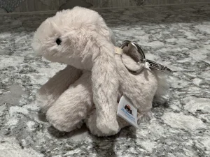 Smudge Rabbit Bag Charm Jellycat | Jelly Journal