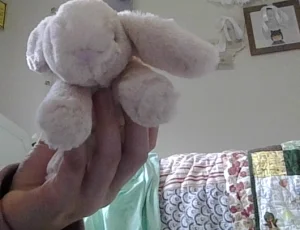 Smudge Rabbit Bag Charm Jellycat | Jelly Journal