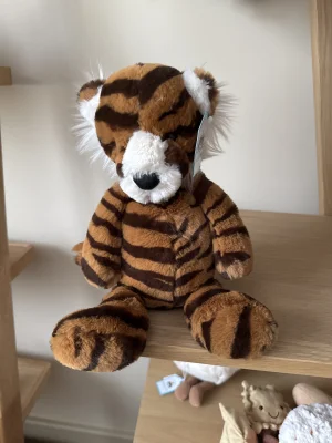 A photo of Wumper Tiger Jellycat taken by Trace