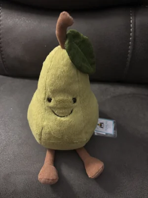 A photo of Amuseables Pear - Large Jellycat taken by CharlieP