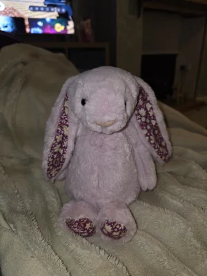 Thistlepop Blossom Luxe Bunny Jellycat photo