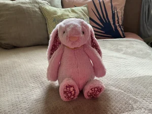 Thistlepop Blossom Luxe Bunny Jellycat photo