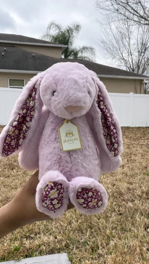 Thistlepop Blossom Luxe Bunny Jellycat | Jelly Journal