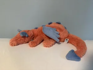 Persimmon Dragon - Large Jellycat photo