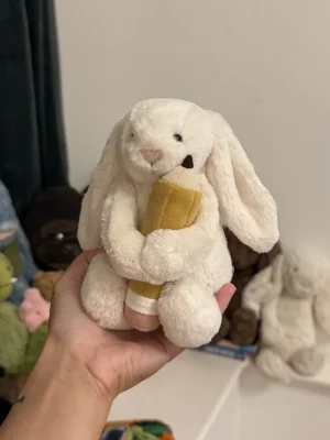 Bashful Bunny with Pencil Jellycat photo