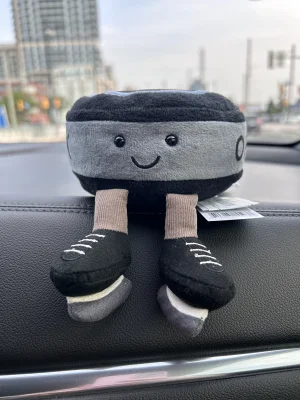 Amuseables Sports Ice Hockey Puck Jellycat photo
