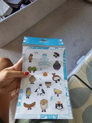 Fish & Chip Stickers Jellycat photo