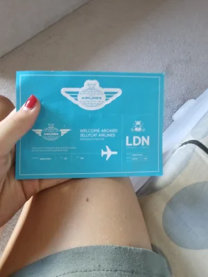 Jellycat Airlines Sticker Jellycat photo