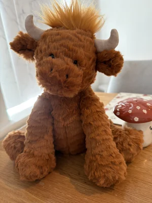 Fuddlewuddle Highland Cow Jellycat photo