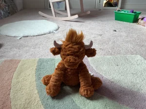 Fuddlewuddle Highland Cow Jellycat photo