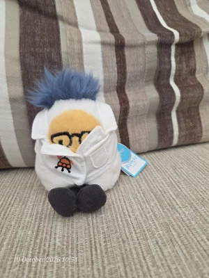 Amuseables Boiled Egg Scientist Outfit Jellycat photo