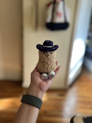 Amuseables Peanut Space Rodeo Outfit Jellycat photo