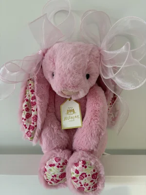 Blushkin Blossom Luxe Bunny Jellycat photo