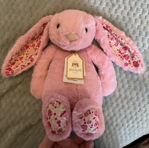 Blushkin Blossom Luxe Bunny Jellycat | Jelly Journal