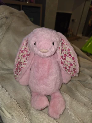 Blushkin Blossom Luxe Bunny Jellycat photo