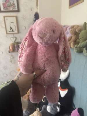 Blushkin Blossom Luxe Bunny Jellycat photo uploaded by Slanelivhill