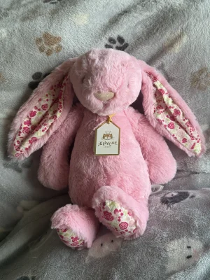 Blushkin Blossom Luxe Bunny Jellycat photo