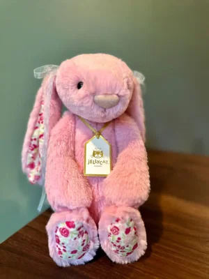 Blushkin Blossom Luxe Bunny Jellycat photo