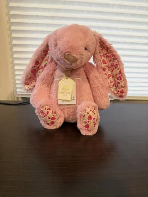 Blushkin Blossom Luxe Bunny Jellycat | Jelly Journal