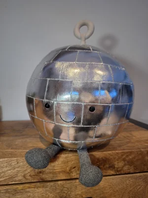 A photo of Amuseables Disco Ball Jellycat taken by Sofie