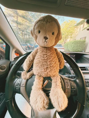 A photo of Rolie Polie Monkey Jellycat taken by amandamariejelly