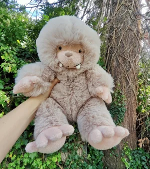 A photo of Bo Bigfoot Jellycat taken by jellycatmandy