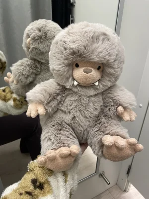 A photo of Bo Bigfoot Jellycat taken by gracewordsworth_x