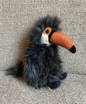 A photo of Tony Toucan Jellycat taken by JellyDragonLover