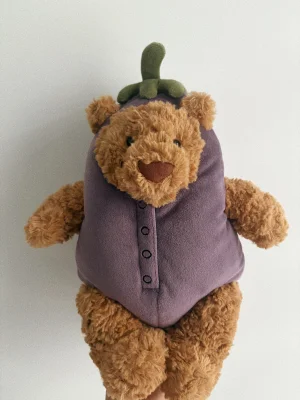 新品　 Bartholomew Bear Aubergine Bartholomew Bear Aubergine - Official Jellycat