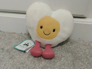 Amuseables Heart Boiled Egg Jellycat | Jelly Journal