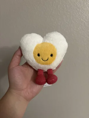 Amuseables Heart Boiled Egg Jellycat | Jelly Journal