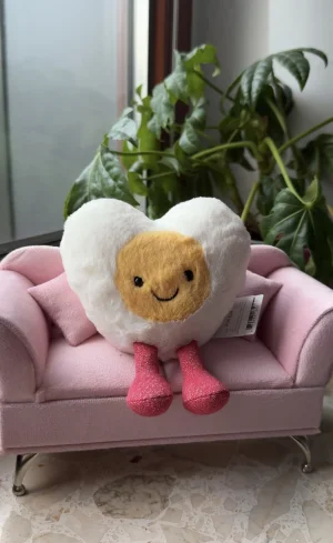 Amuseables Heart Boiled Egg Jellycat | Jelly Journal