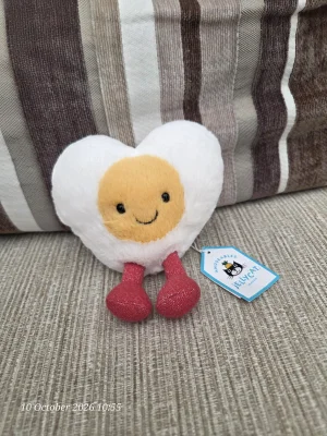 Amuseables Heart Boiled Egg Jellycat photo