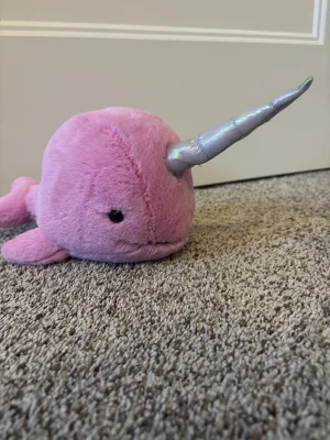 A photo of Sea Sorbet Fuchsia Jellycat taken by Valeriedawson
