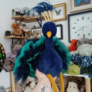 Electra Plume Peacock Jellycat photo