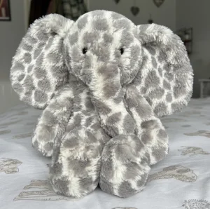 A photo of Dapple Elephant Jellycat taken by Rach01