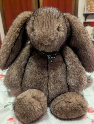 Hoppleston Luxe Bunny Jellycat photo