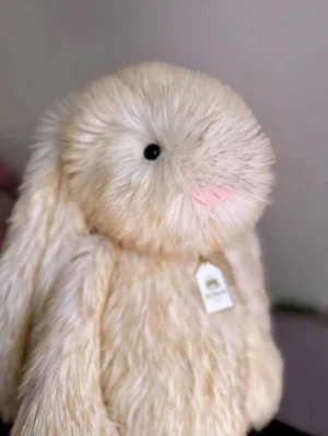 A photo of Springlowe Luxe Bunny Jellycat taken by Jellycat_1999