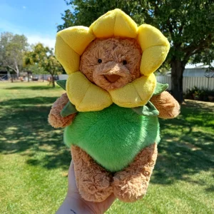 Bartholomew Bear Daffodil Outfit Jellycat photo uploaded by herbgardenplush