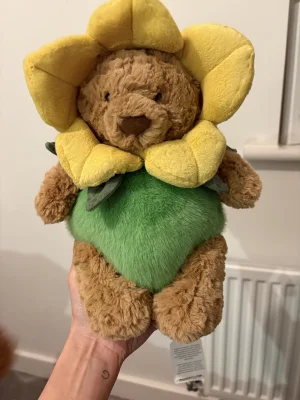 Bartholomew Bear Daffodil Outfit Jellycat photo uploaded by Tiffanyhine9