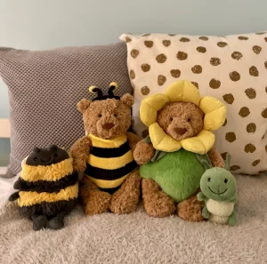Bartholomew Bear Daffodil Outfit Jellycat photo