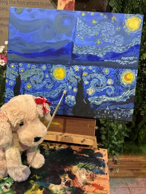 A photo of Tilly Golden Retriever Jellycat taken by olliejellies