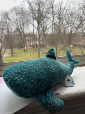 A photo of Gobfrey Whale Shark Jellycat taken by katsjellies