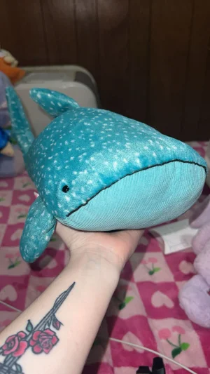 Gobfrey Whale Shark Jellycat photo uploaded by mayasjellycats133