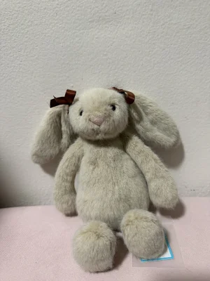 Wheat Flufflet Bunny Jellycat photo